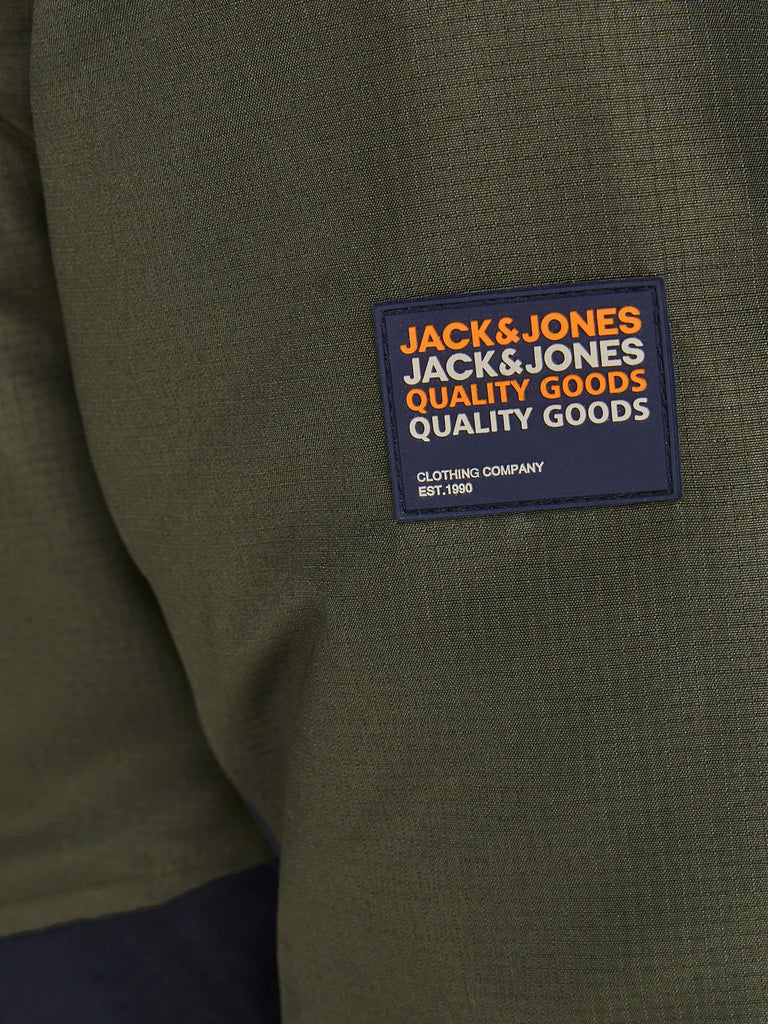 Jack & Jones Jacket Male Wov Pl100 Forest Night