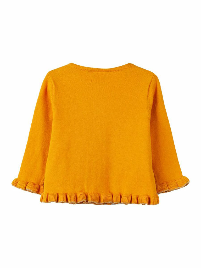 Name it Baby Garment Fem Knit Oco72/nyl28 Golden Orange