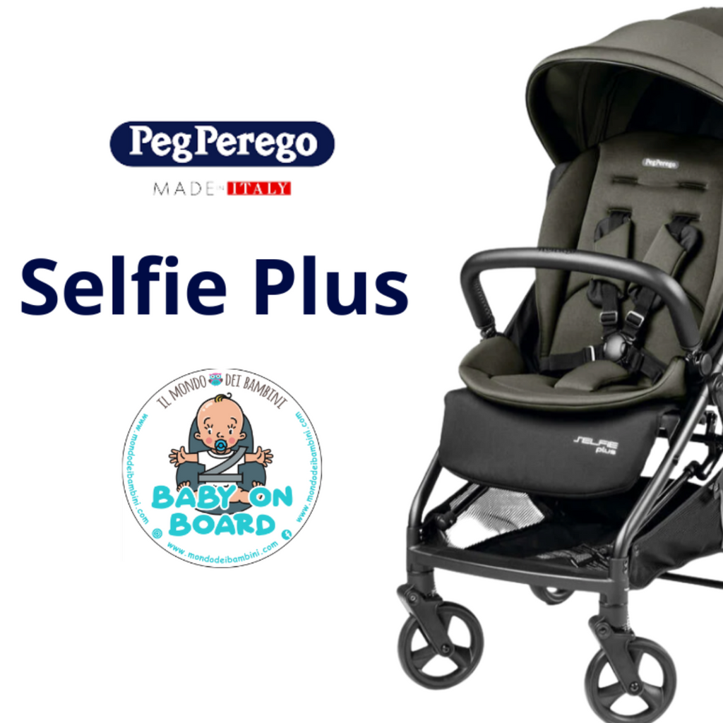 Passeggino Peg Perego Selfie Plus: funzionalità ed extra-comfort