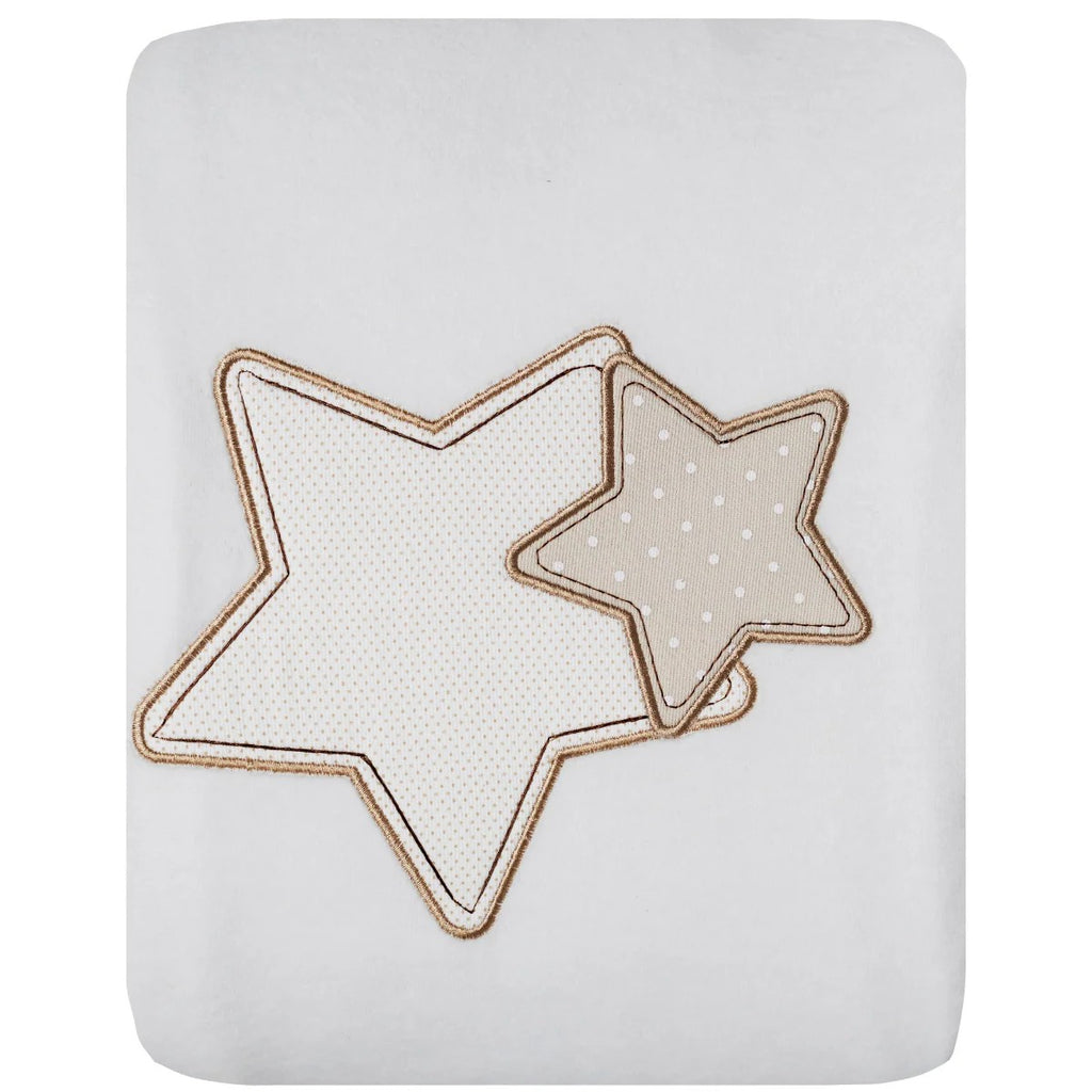 coperta ciniglia lettino stars