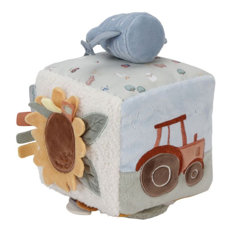 Cubo Attività Morbido Little Farm