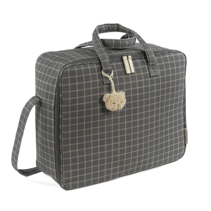 borsa suitcase checks
