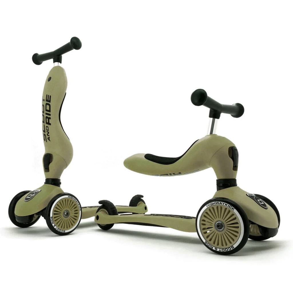 Monopattino Trasformabile 2in1 Olive