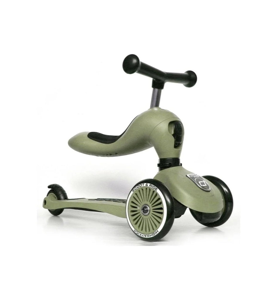 Monopattino Trasformabile 2in1 Olive