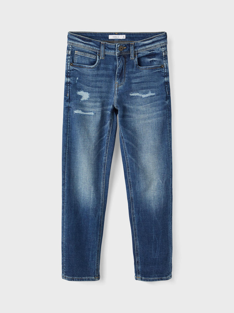Name it Nkmsilas Tapered Jeans 1515-In Noos Medium Blue Denim
