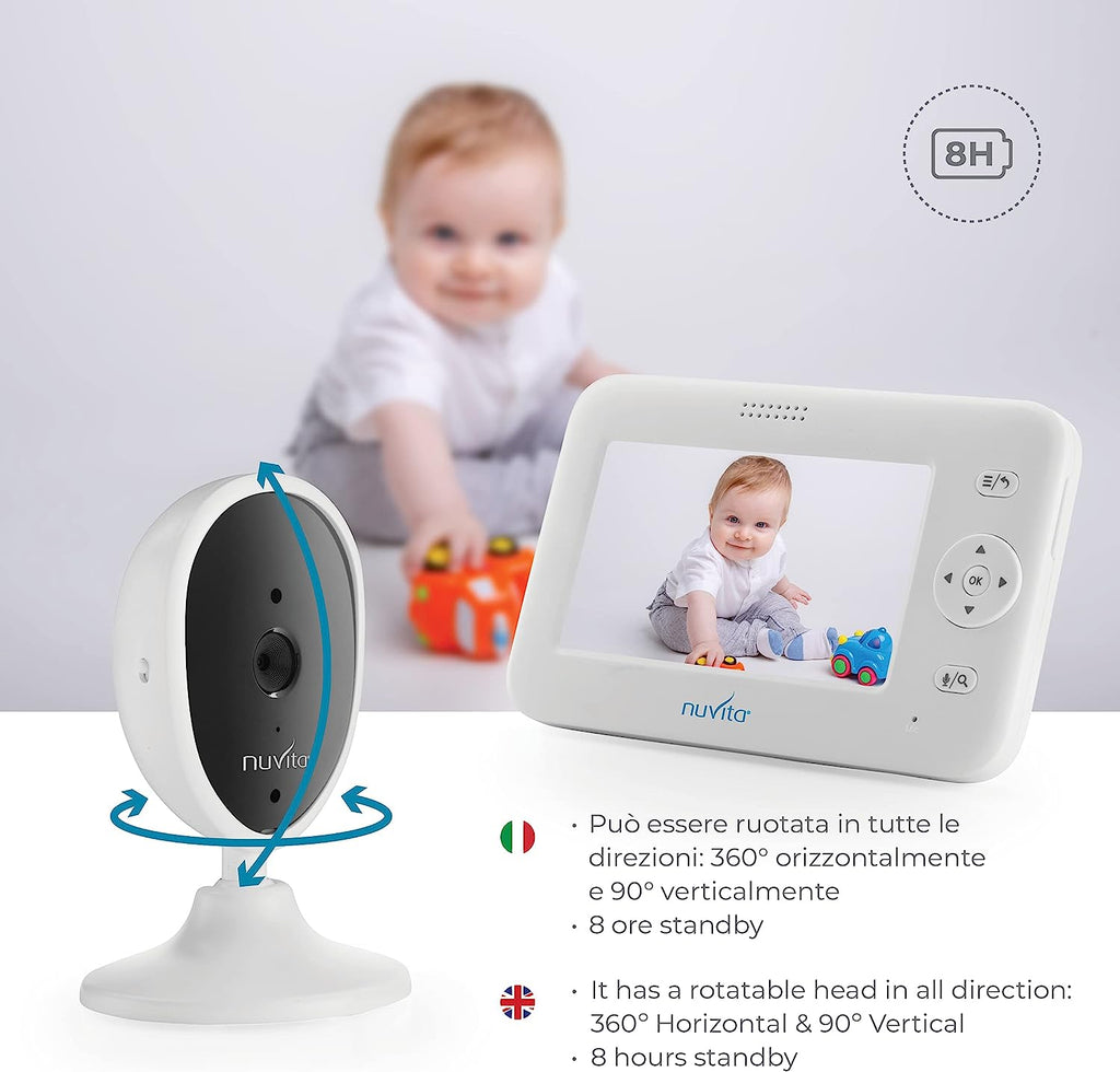 Baby Monitor Con Video Digitale - VIDEOVOICE 4.3
