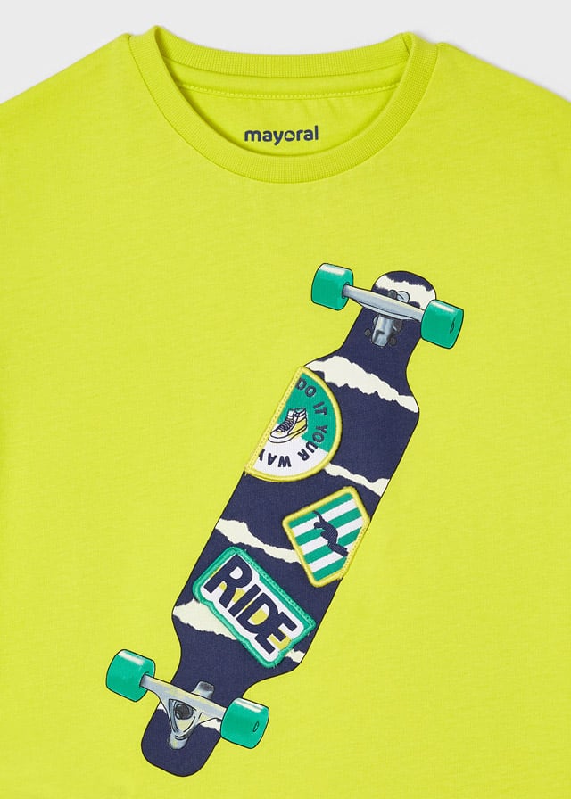Mayoral Maglietta M/c "play With" Limone