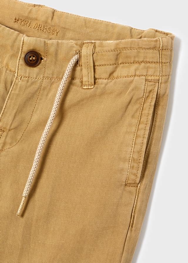 Mayoral Pantalone Lino Twill Camel