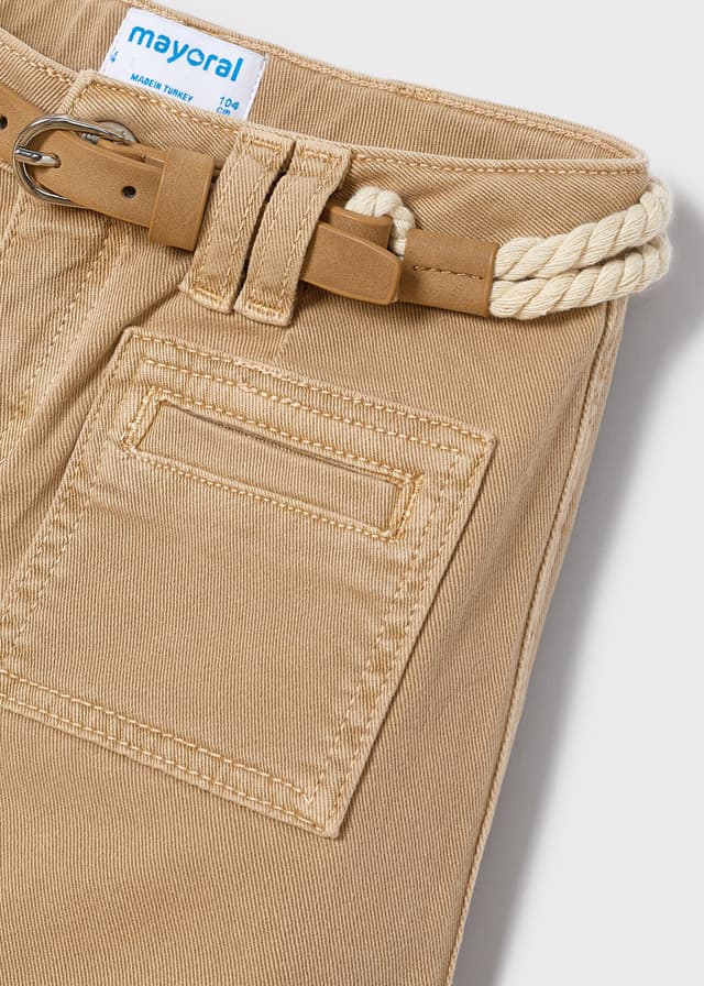 Mayoral Pantalone Lungo Cintura Camel