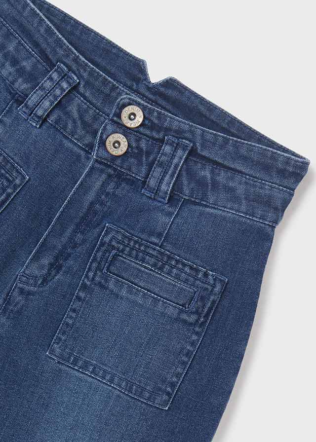 Mayoral Pantalone Corto Jeans Scuro