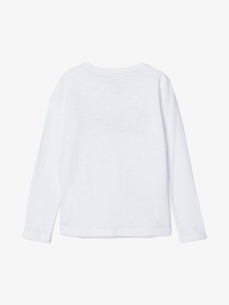 Name it T-Shirt Fem Knit Oco100 Bright White