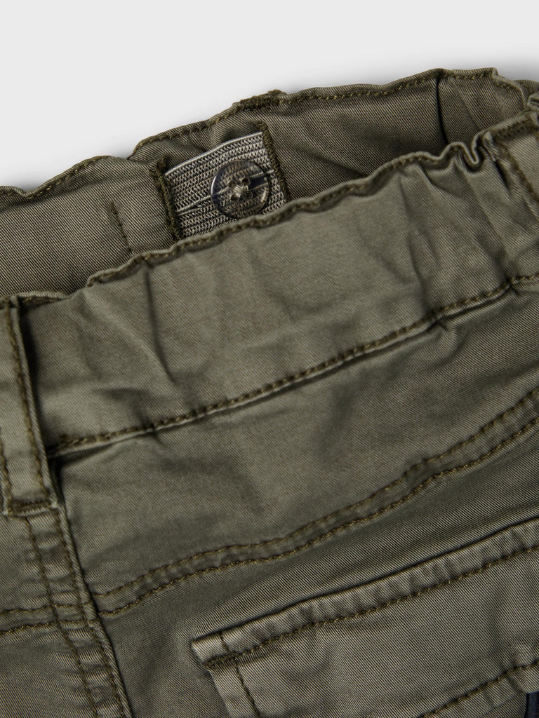 Name it Nmmskater Twibals Cargo Long Shorts ef Olive Night