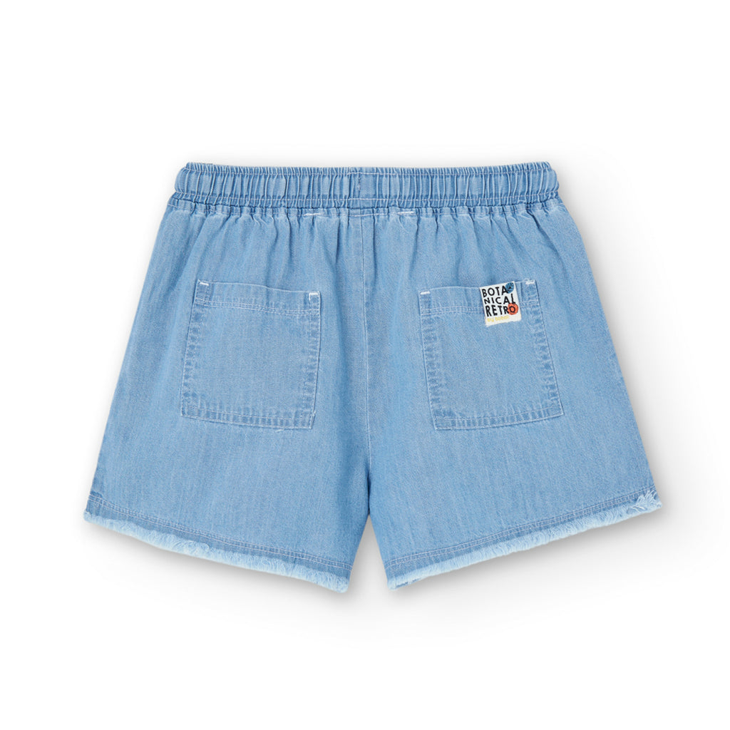 Boboli Short Denim Per Ragazza Bleach