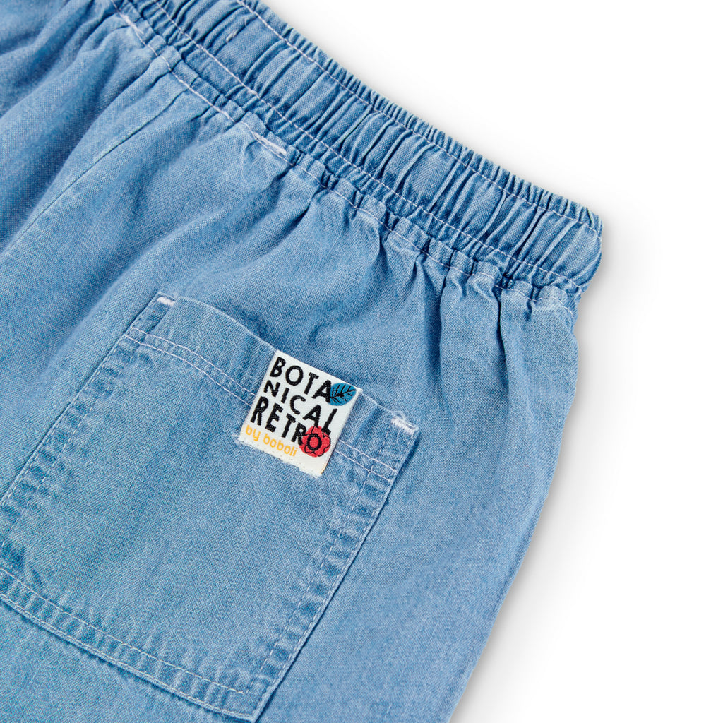 Boboli Short Denim Per Ragazza Bleach